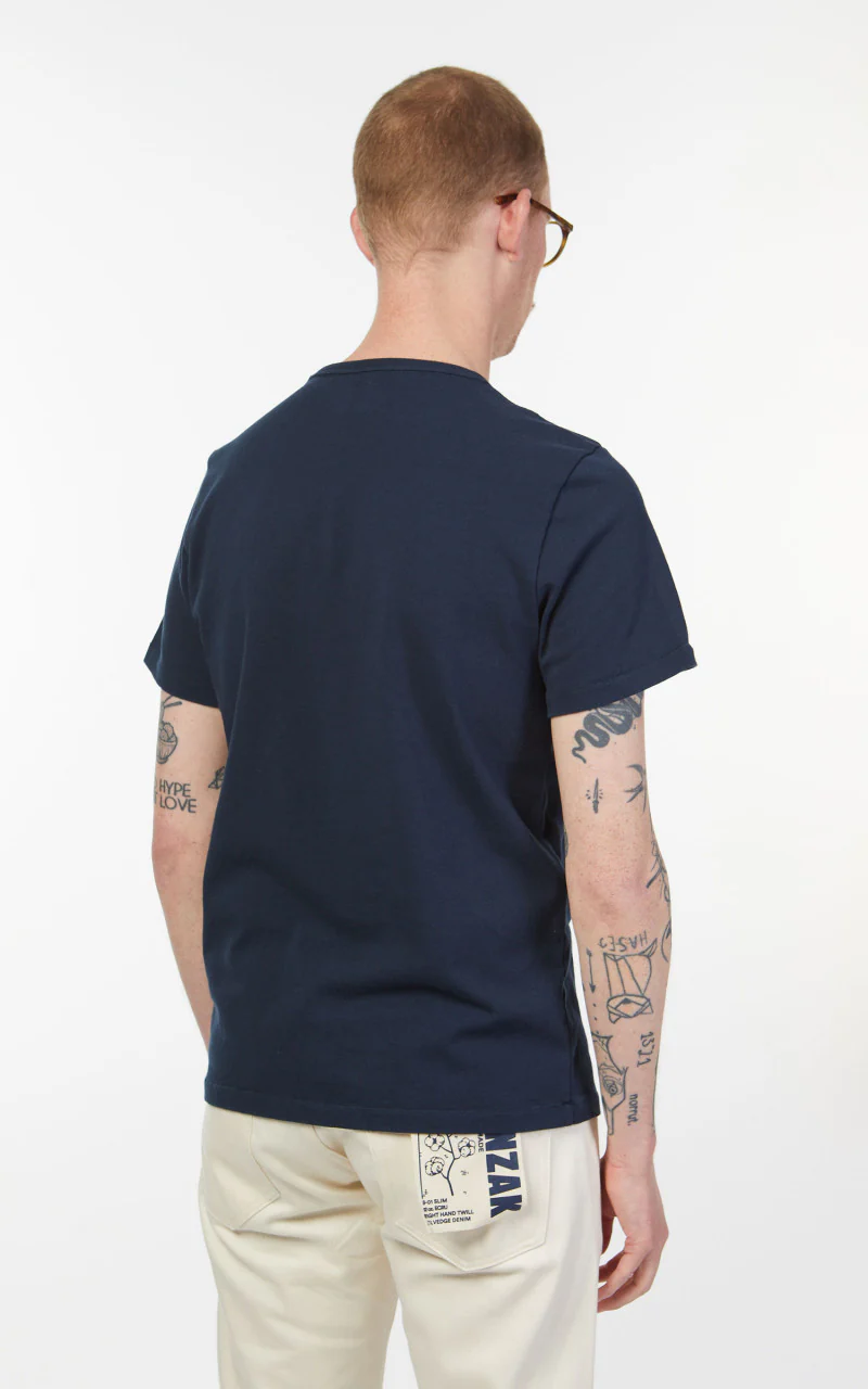Benzak BT-07 "B" Embroidery Tee Navy - Image 5
