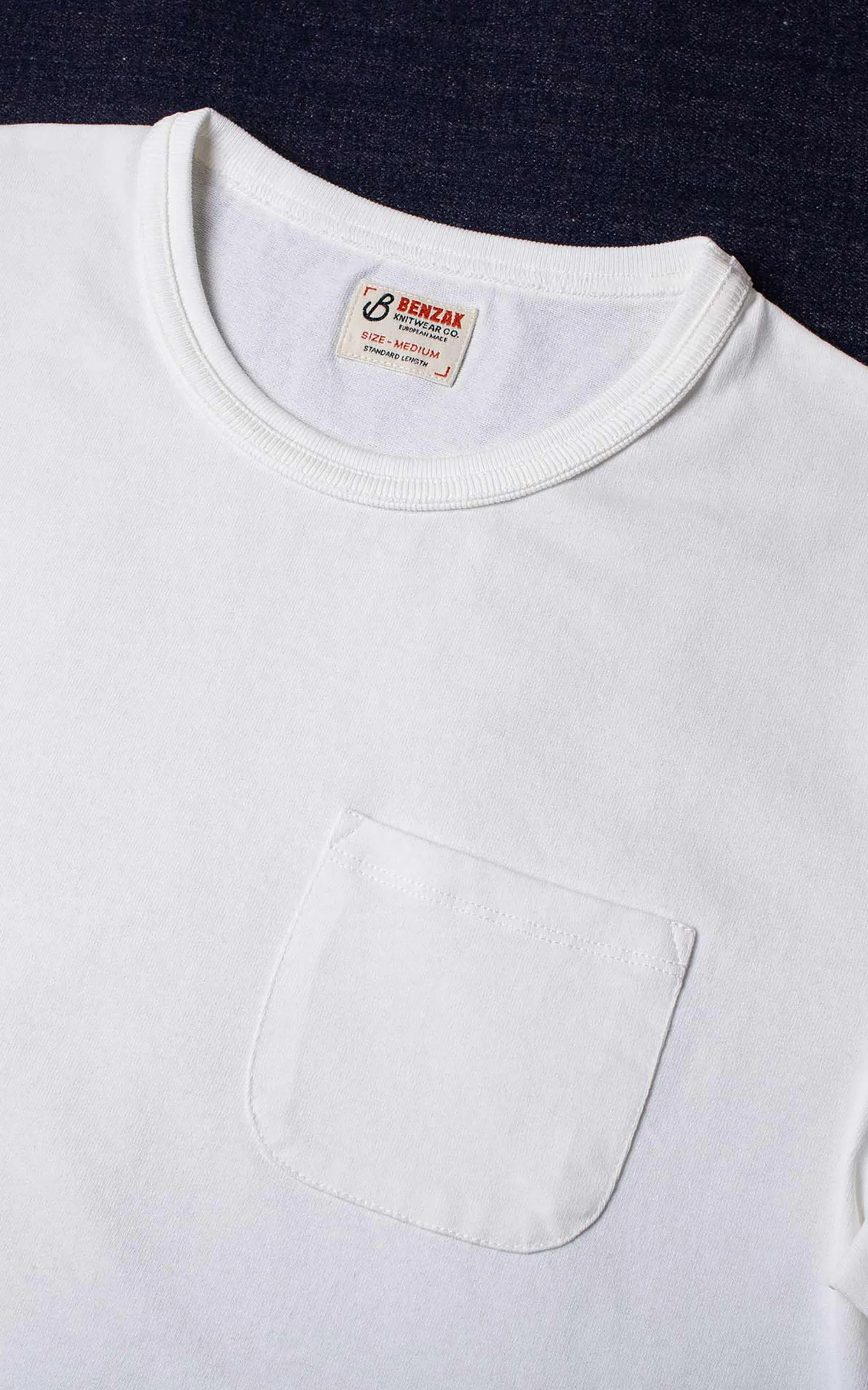 Benzak BT-09 Vintage Tee Off White - Image 3
