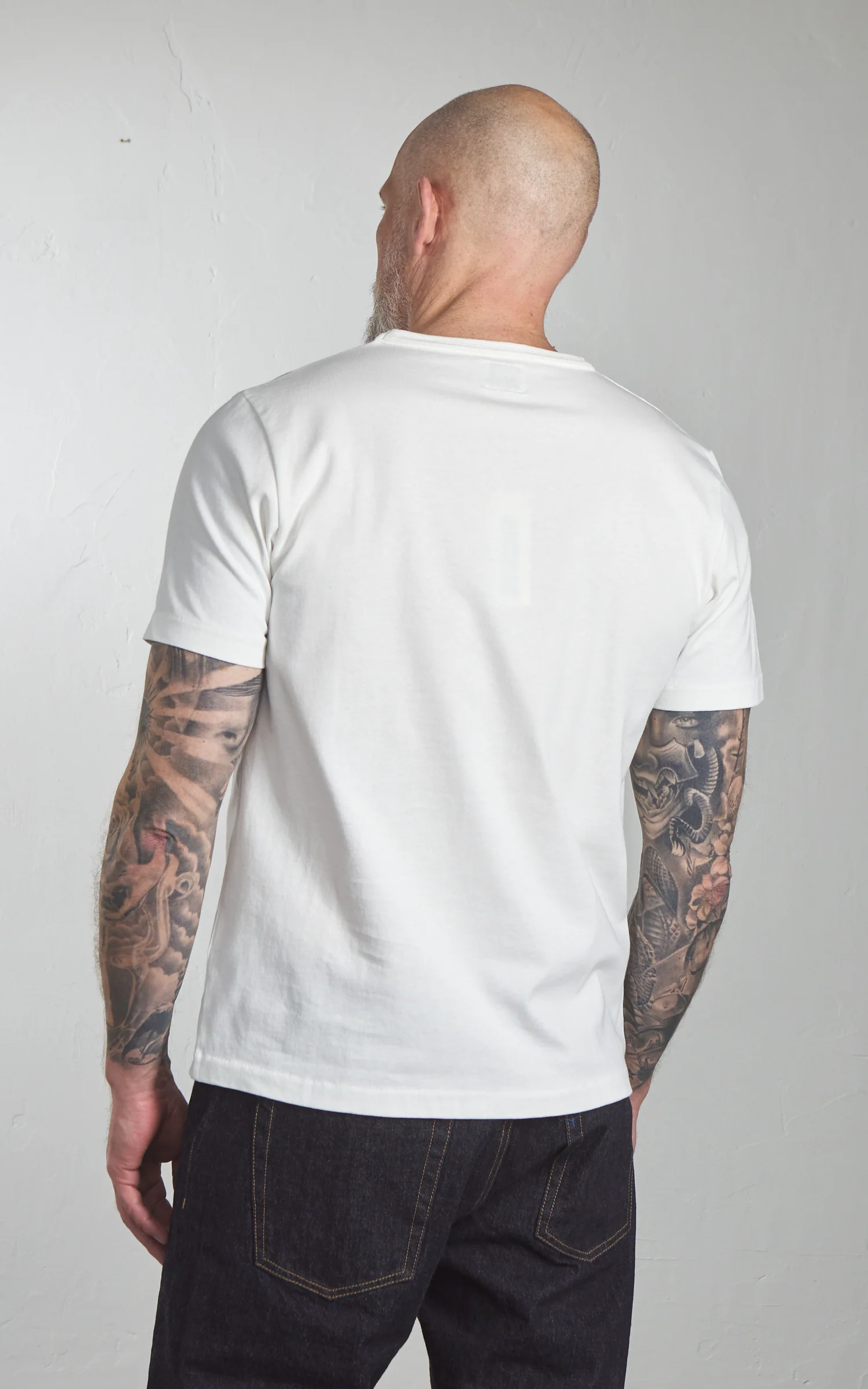 Benzak BT-09 Vintage Tee Off White - Image 8
