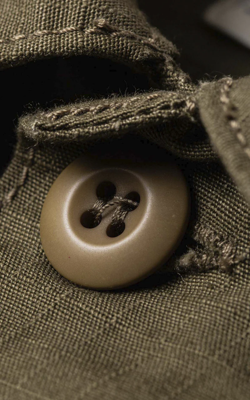Benzak BWS-03 Military Overshirt Ripstop Olive Drab - Image 8