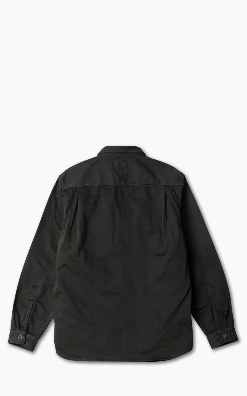 Benzak BWS-04 Scout Overshirt Sateen Military Black - Image 3