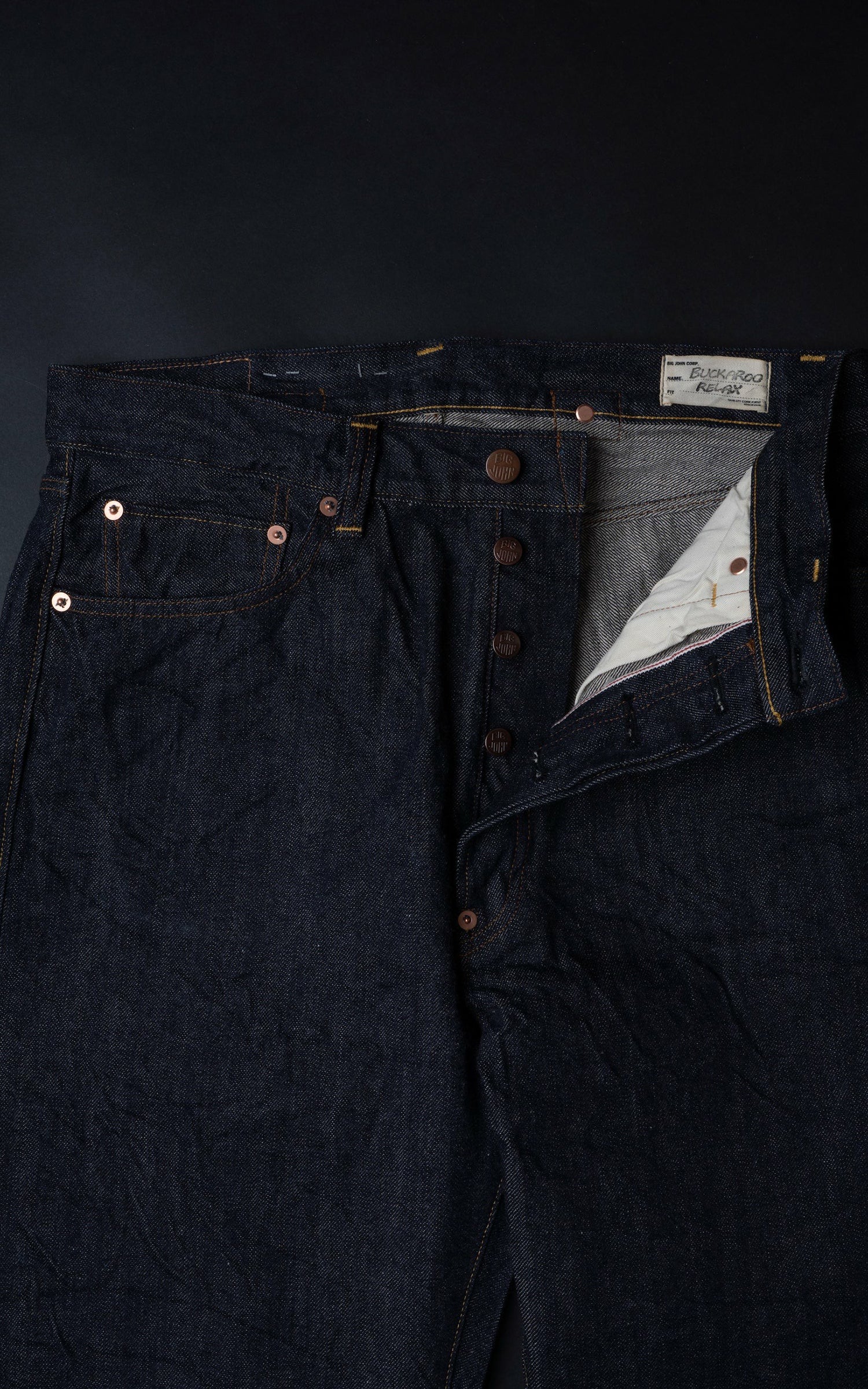 Big John Buckaroo Relaxed Jeans Selvedge Indigo - Image 13