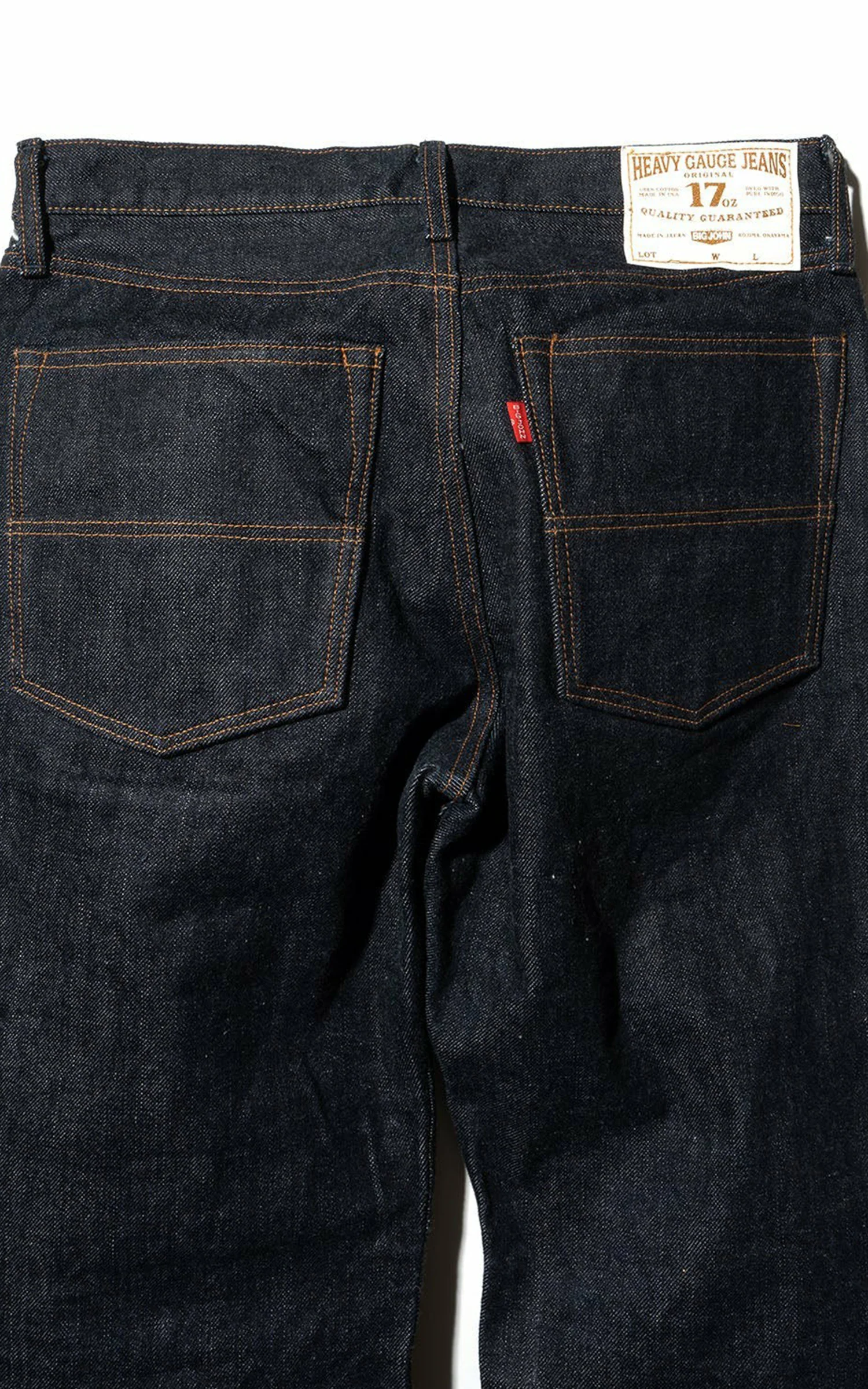 Big John Heavy Gauge Straight Jeans Selvedge Indigo 17oz - Image 5