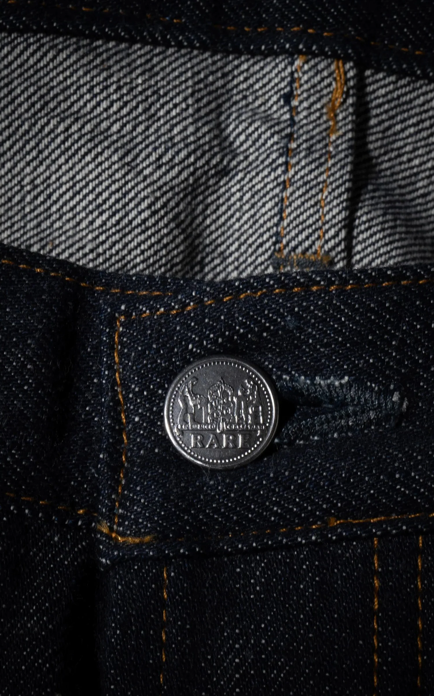 Big John Rare Straight Jeans Selvedge Indigo 15.5oz - Image 13