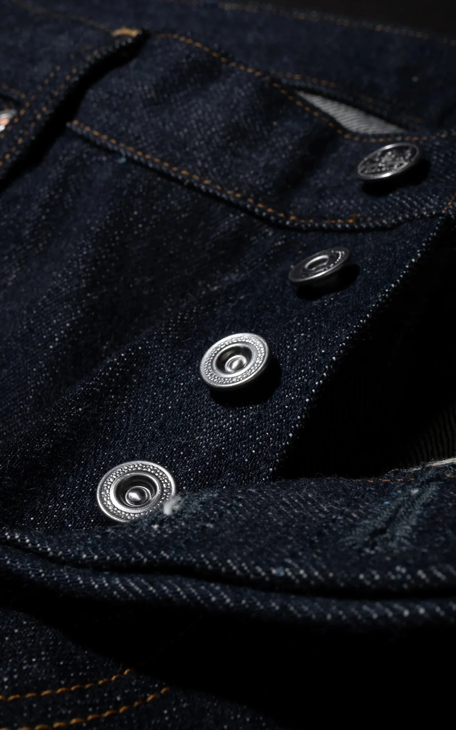 Big John Rare Straight Jeans Selvedge Indigo 15.5oz - Image 14