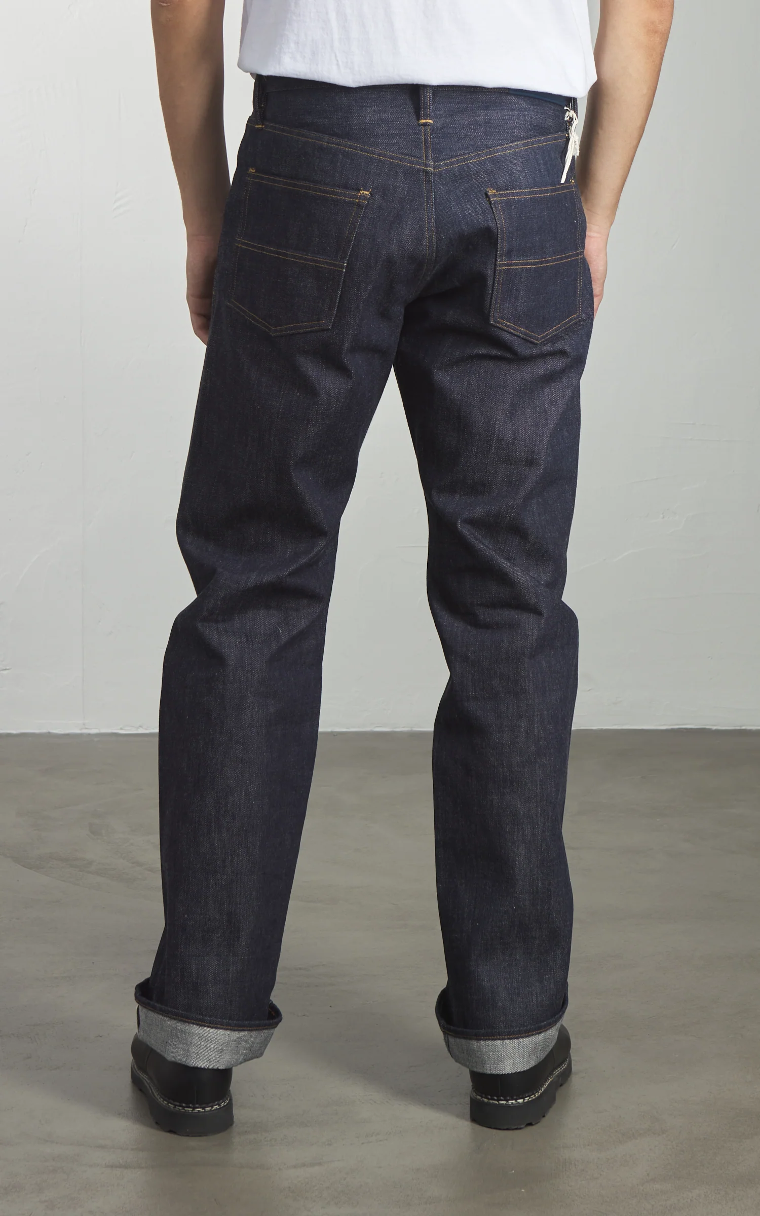 Big John Rare Straight Jeans Selvedge Indigo 15.5oz - Image 5
