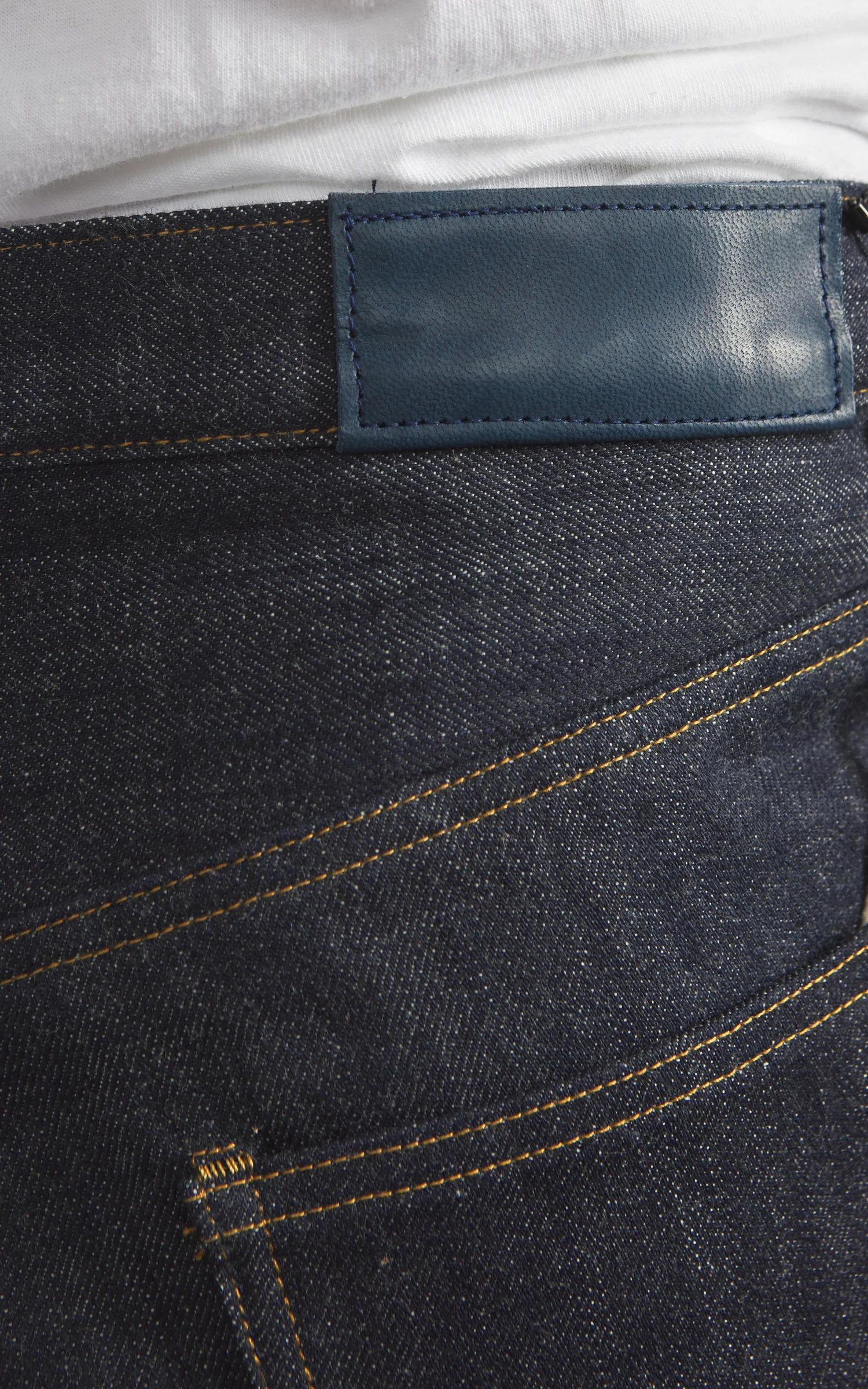 Big John Rare Straight Jeans Selvedge Indigo 15.5oz - Image 6