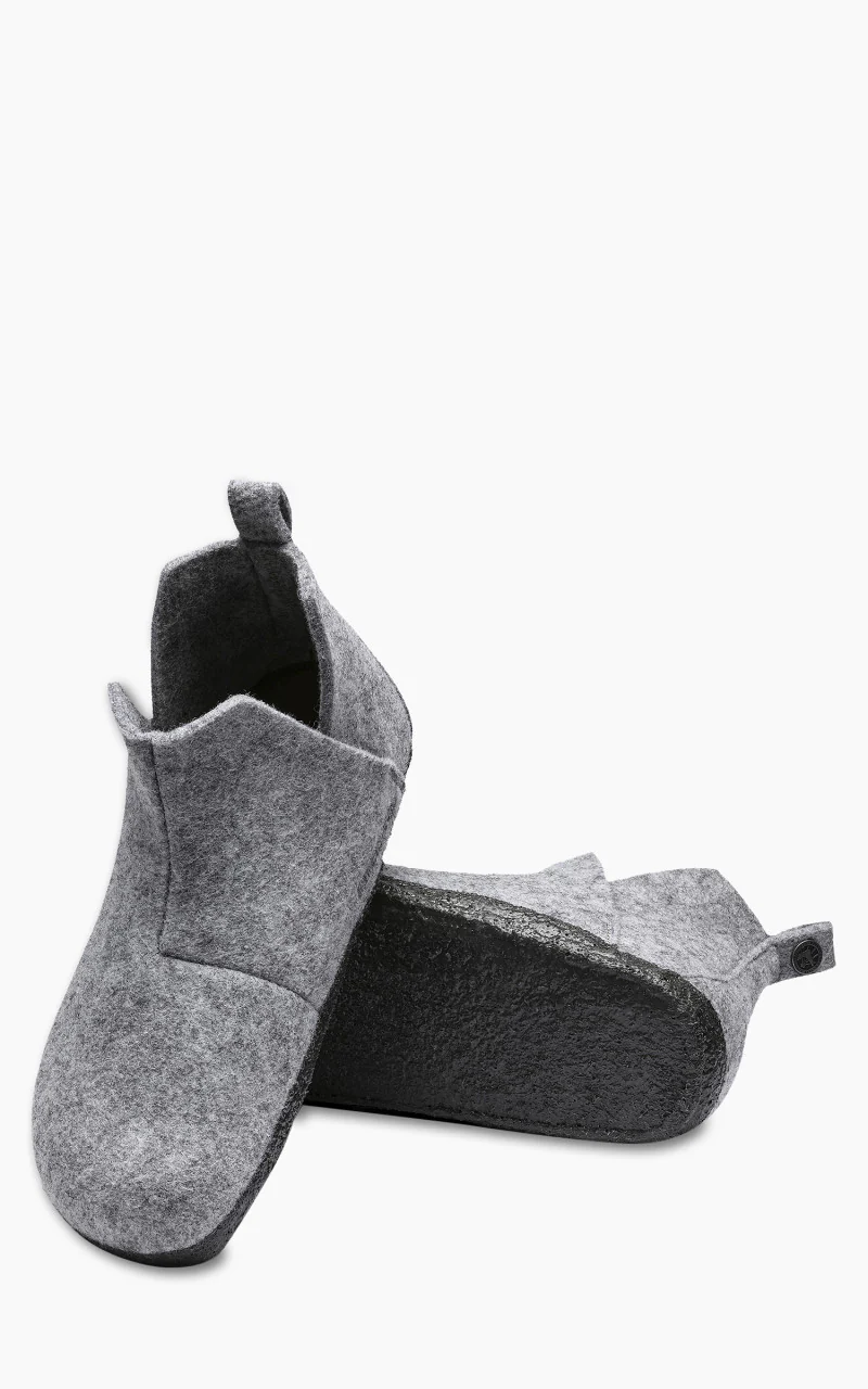 Birkenstock Andermatt Wool Felt Light Gray - Image 4