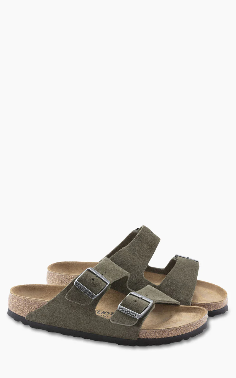 Birkenstock Arizona Soft Footbed Suede Thyme - Image 3
