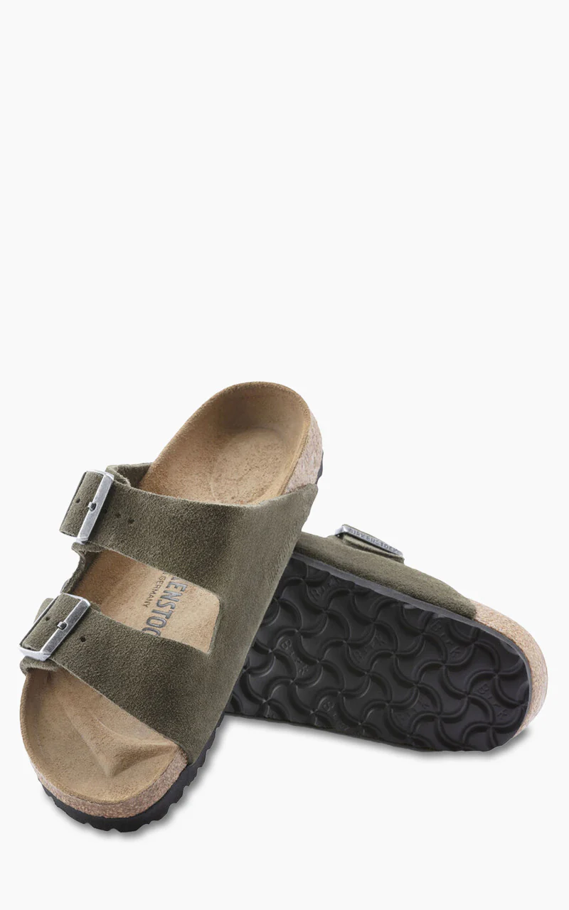 Birkenstock Arizona Soft Footbed Suede Thyme - Image 4
