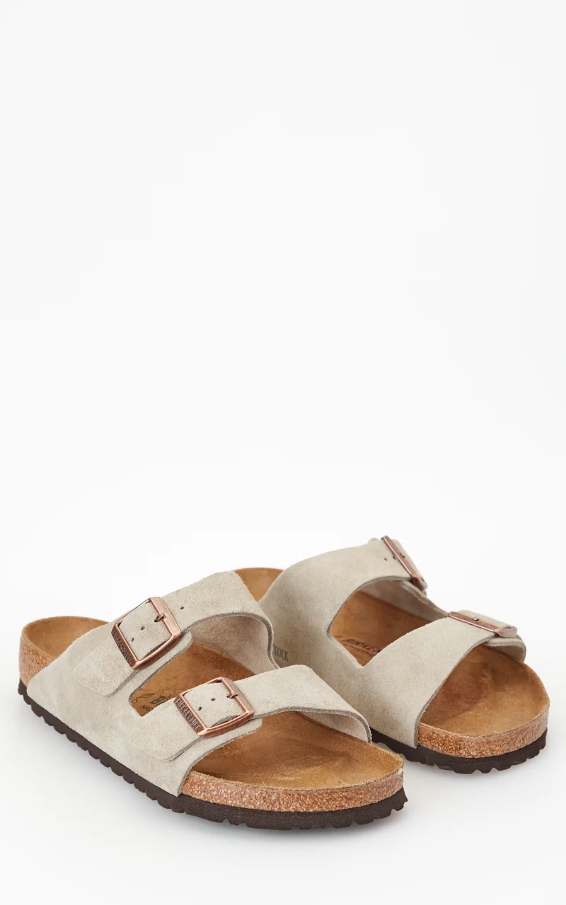 Birkenstock Arizona Suede Taupe - Image 2