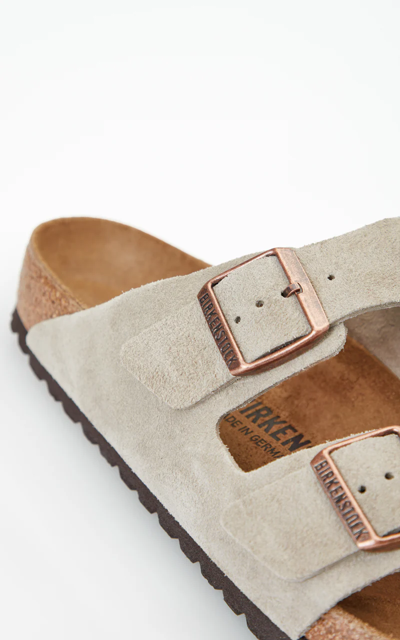 Birkenstock Arizona Suede Taupe - Image 3