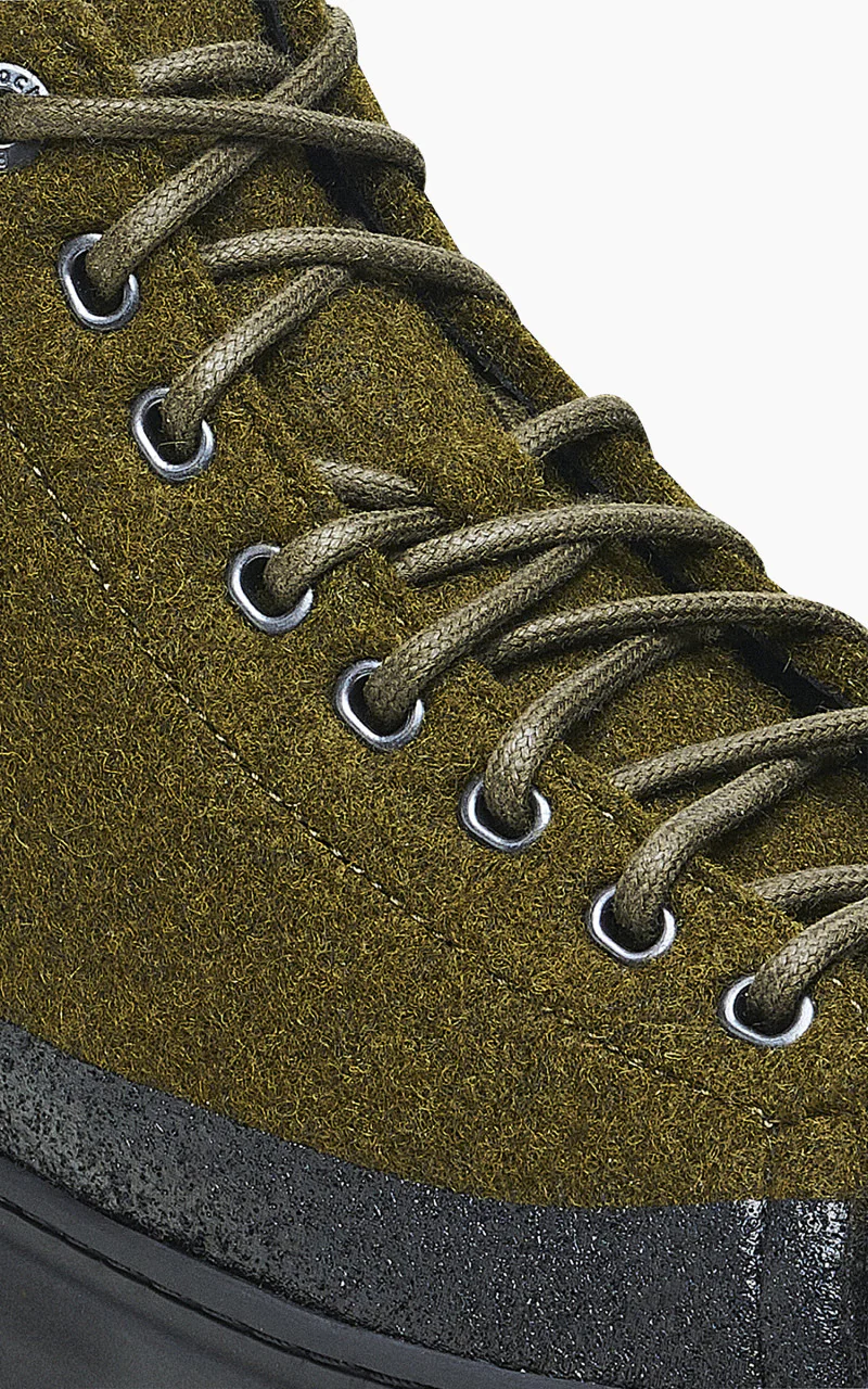 Birkenstock Bend Mid Dip Natural Leather/Felt Tropic Green - Image 5