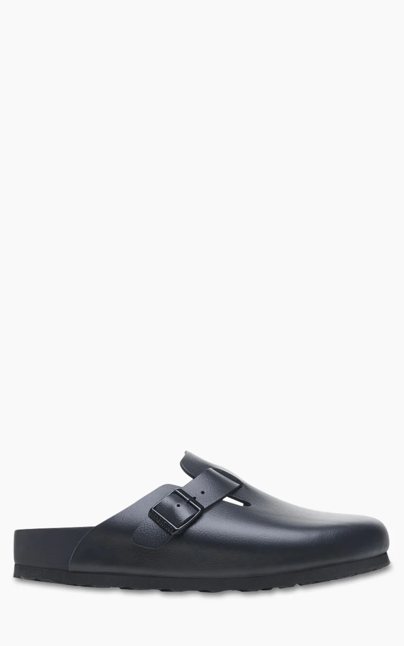 Birkenstock Boston Exquisite Natural Leather Black