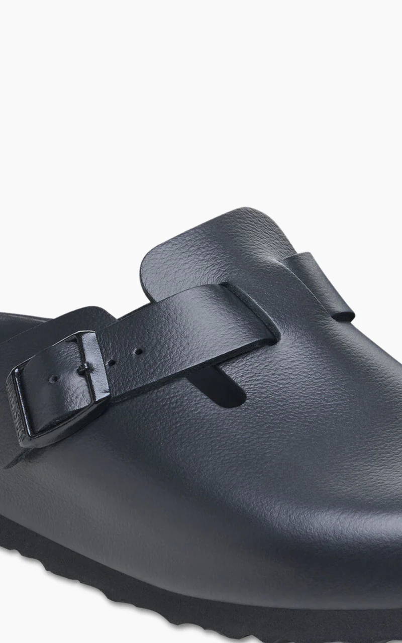 Birkenstock Boston Exquisite Natural Leather Black - Image 3