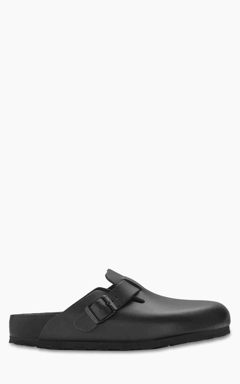 Birkenstock Boston Exquisite Natural Leather Black - Image 6
