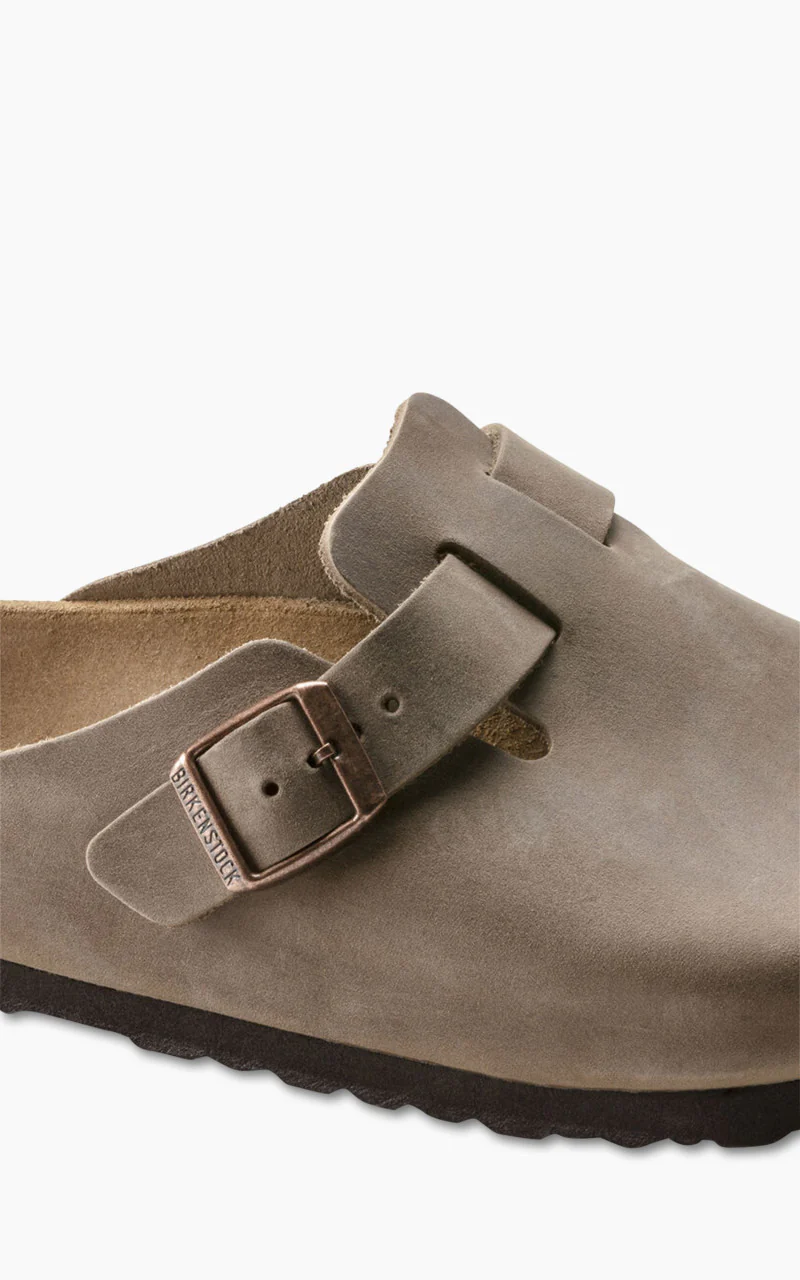 Birkenstock Boston Oiled Nubuck Leather Tabacco Brown - Image 3
