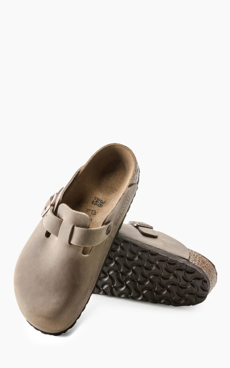 Birkenstock Boston Oiled Nubuck Leather Tabacco Brown - Image 5