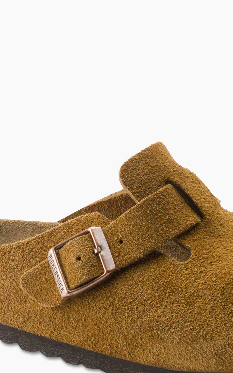 Birkenstock Boston Soft Footbed Suede Mink - Image 3