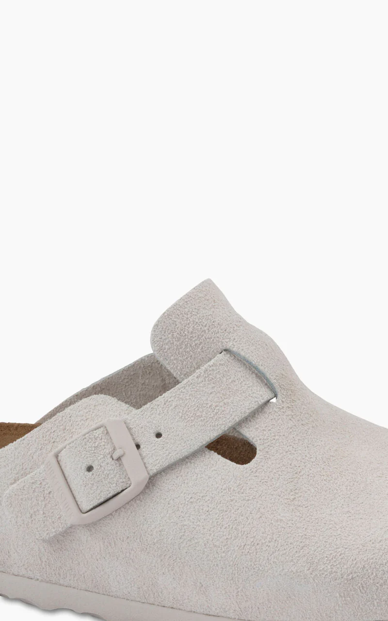 Birkenstock Boston Suede Antique White - Image 5