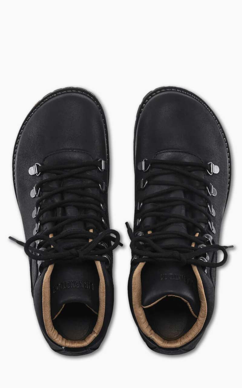 Birkenstock Jackson Nubuck Waxy Leather Black - Image 3