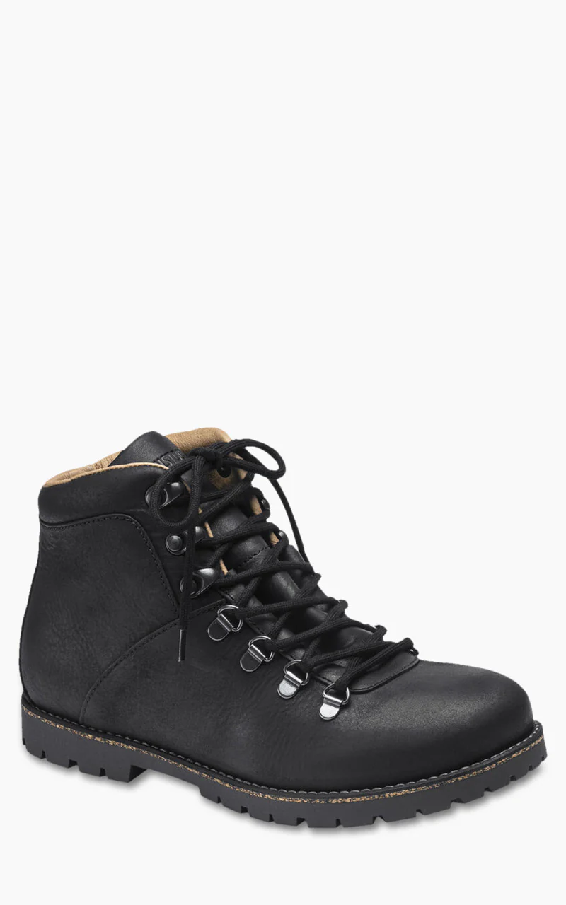 Birkenstock Jackson Nubuck Waxy Leather Black - Image 4