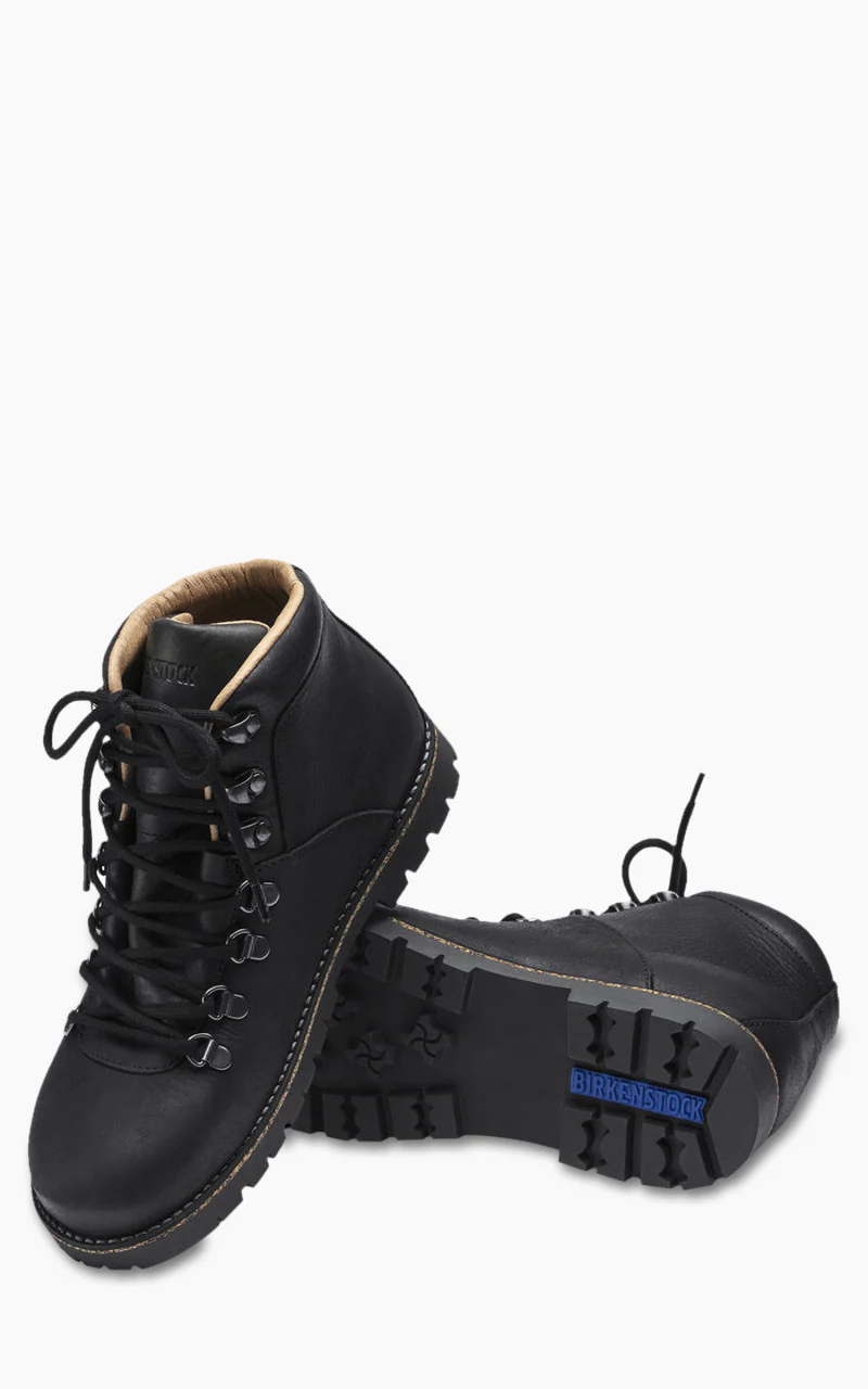 Birkenstock Jackson Nubuck Waxy Leather Black - Image 5
