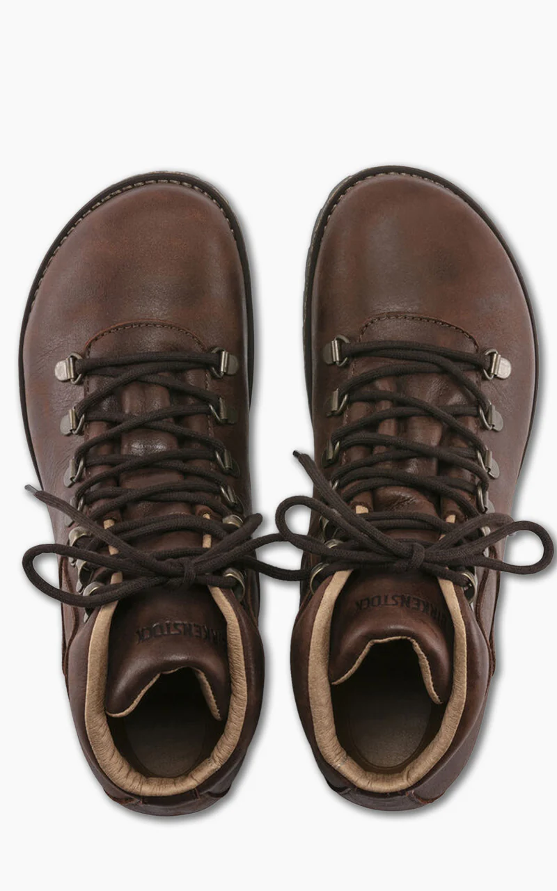 Birkenstock Jackson Nubuck Waxy Leather Dark Brown - Image 3