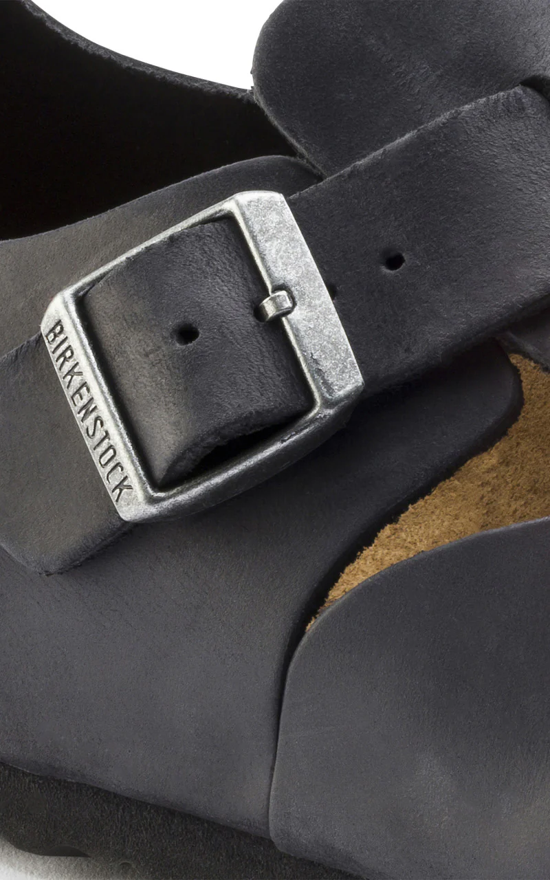 Birkenstock London Oiled Leather Black - Image 5
