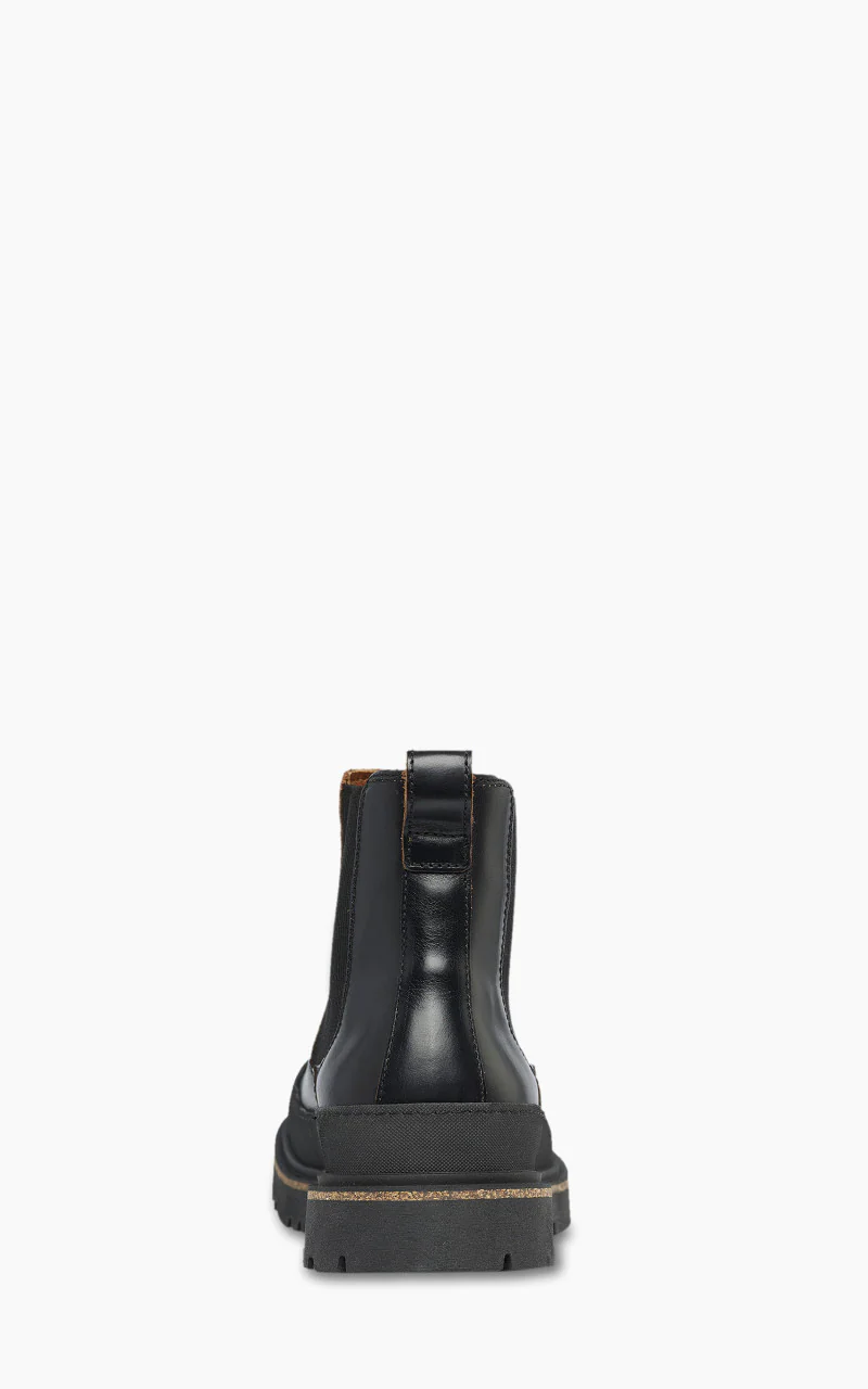 Birkenstock Prescott Slip On Natural Leather Black - Image 4