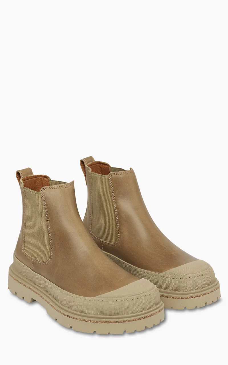 Birkenstock Prescott Slip On Natural Leather Taupe - Image 2