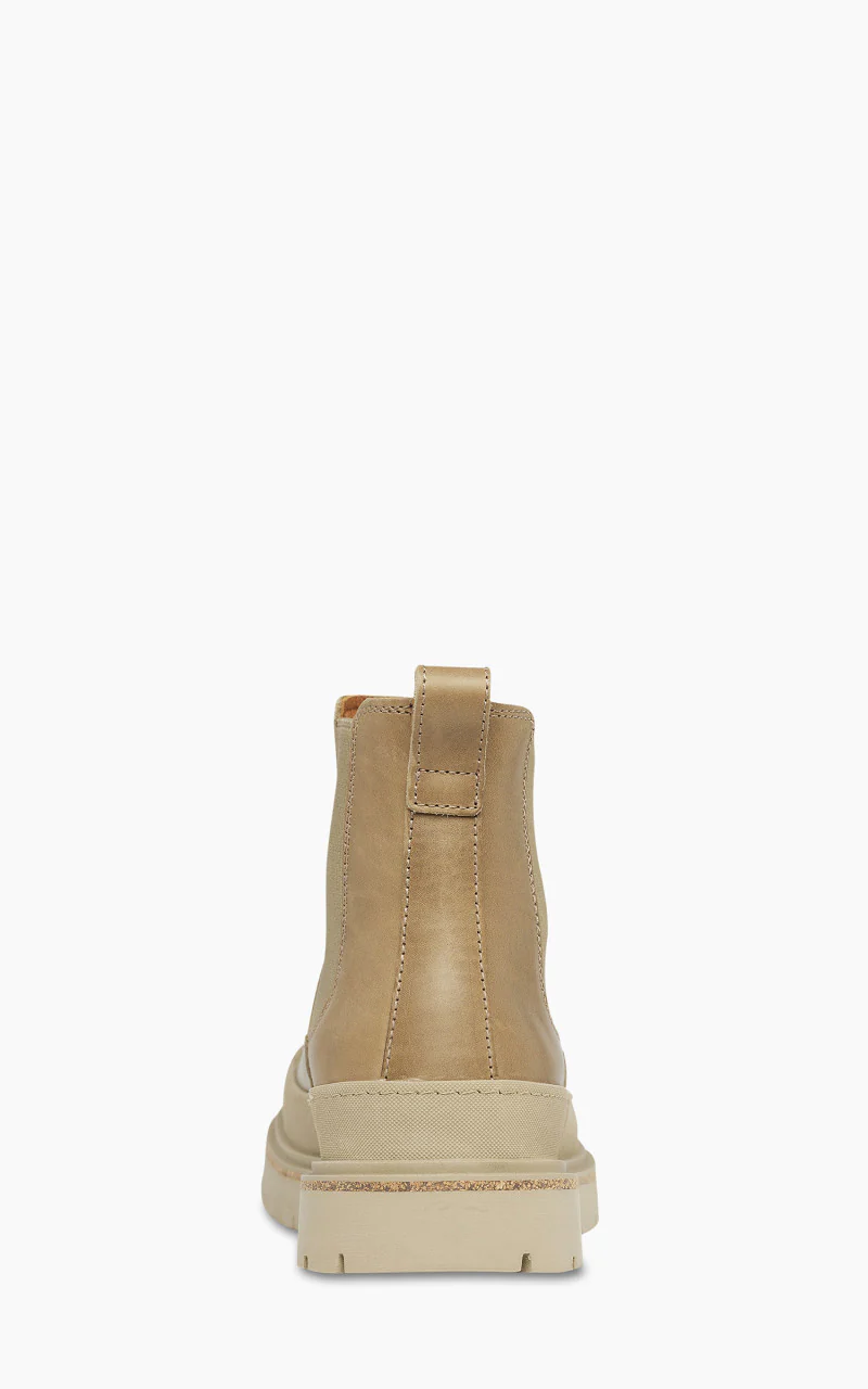 Birkenstock Prescott Slip On Natural Leather Taupe - Image 4