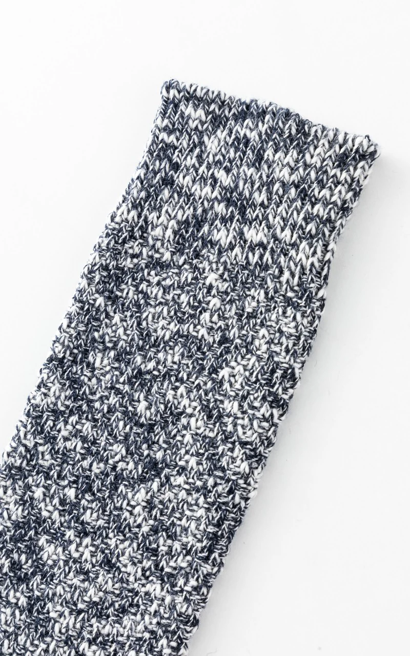 Birkenstock Structured Slub Socks Midnight - Image 2