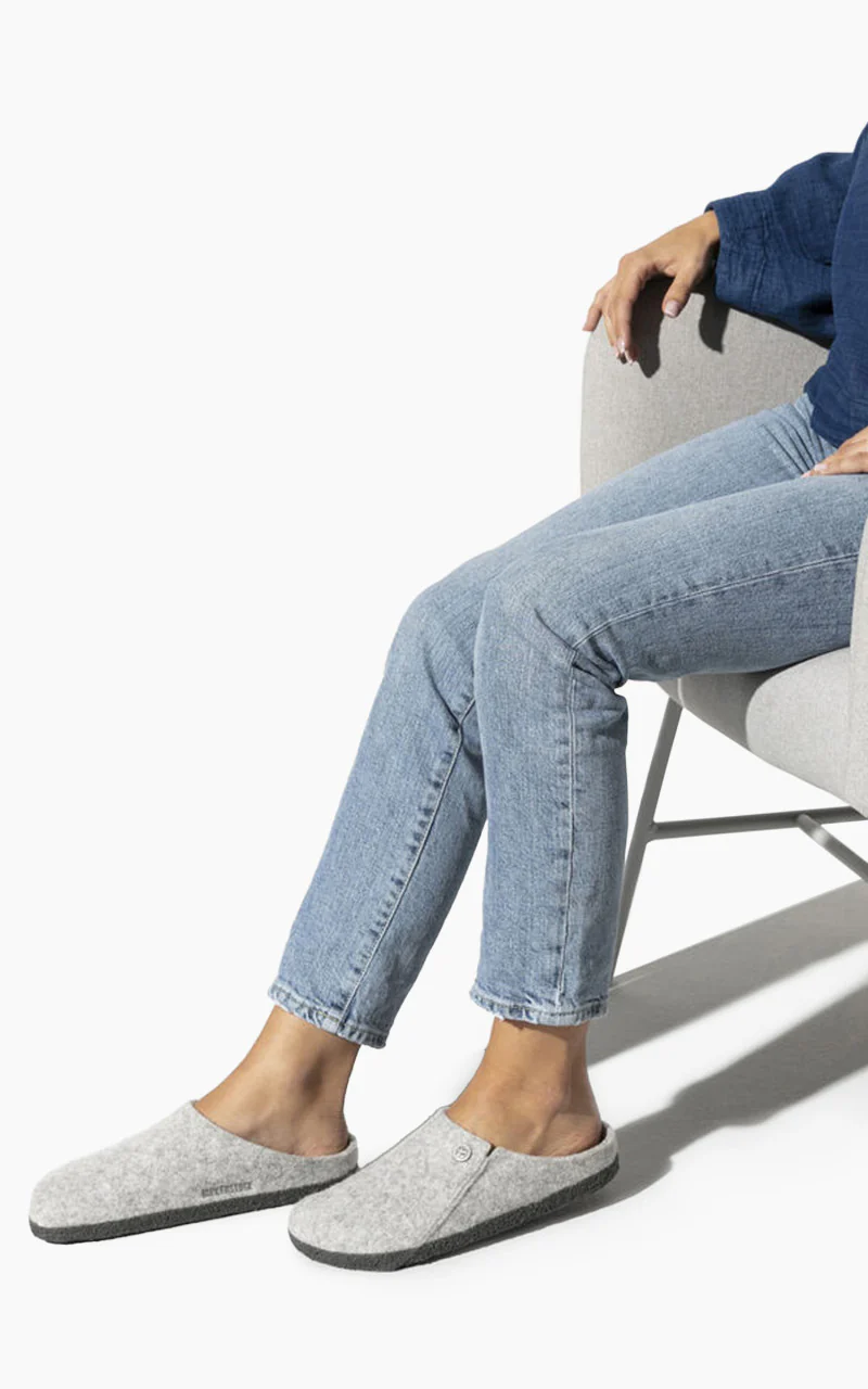 Birkenstock Zermatt Wool Felt Light Gray - Image 3