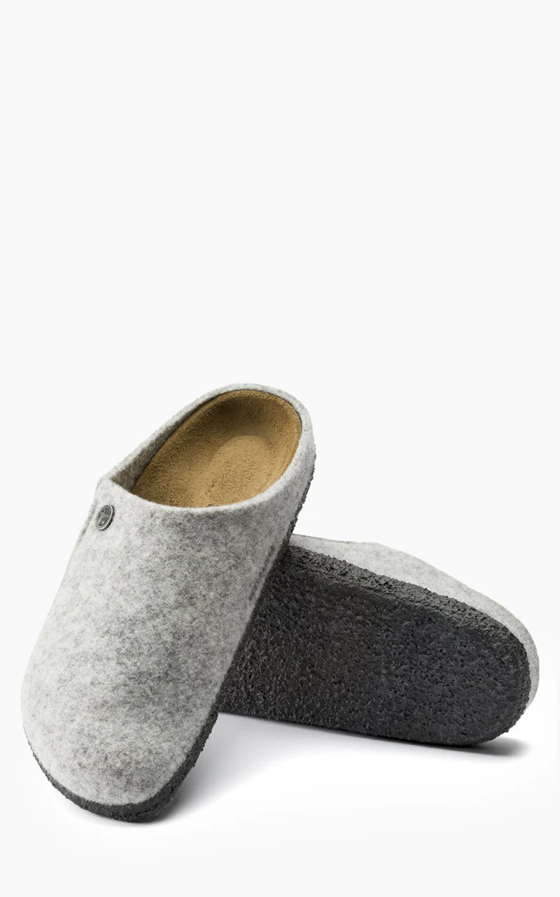 Birkenstock Zermatt Wool Felt Light Gray - Image 6