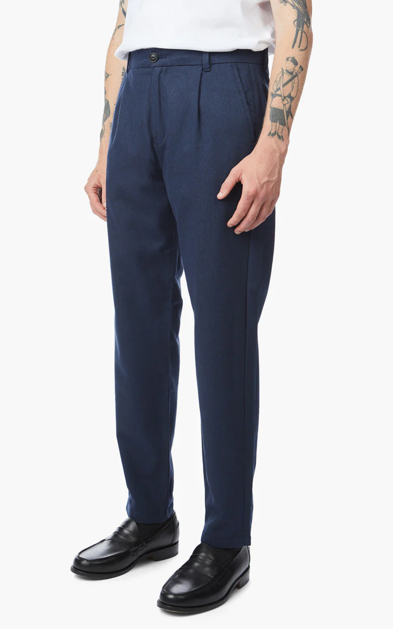 Blue de Gênes Bravuomo Dorian Chino Navy - Image 3