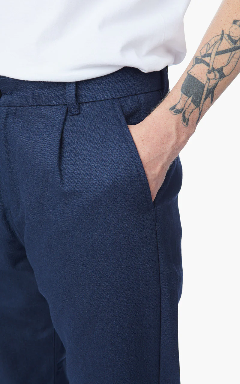 Blue de Gênes Bravuomo Dorian Chino Navy - Image 8