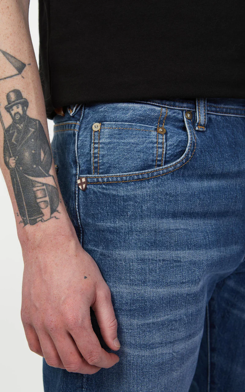 Blue de Gênes Gastone Duca Medio Jeans - Image 8