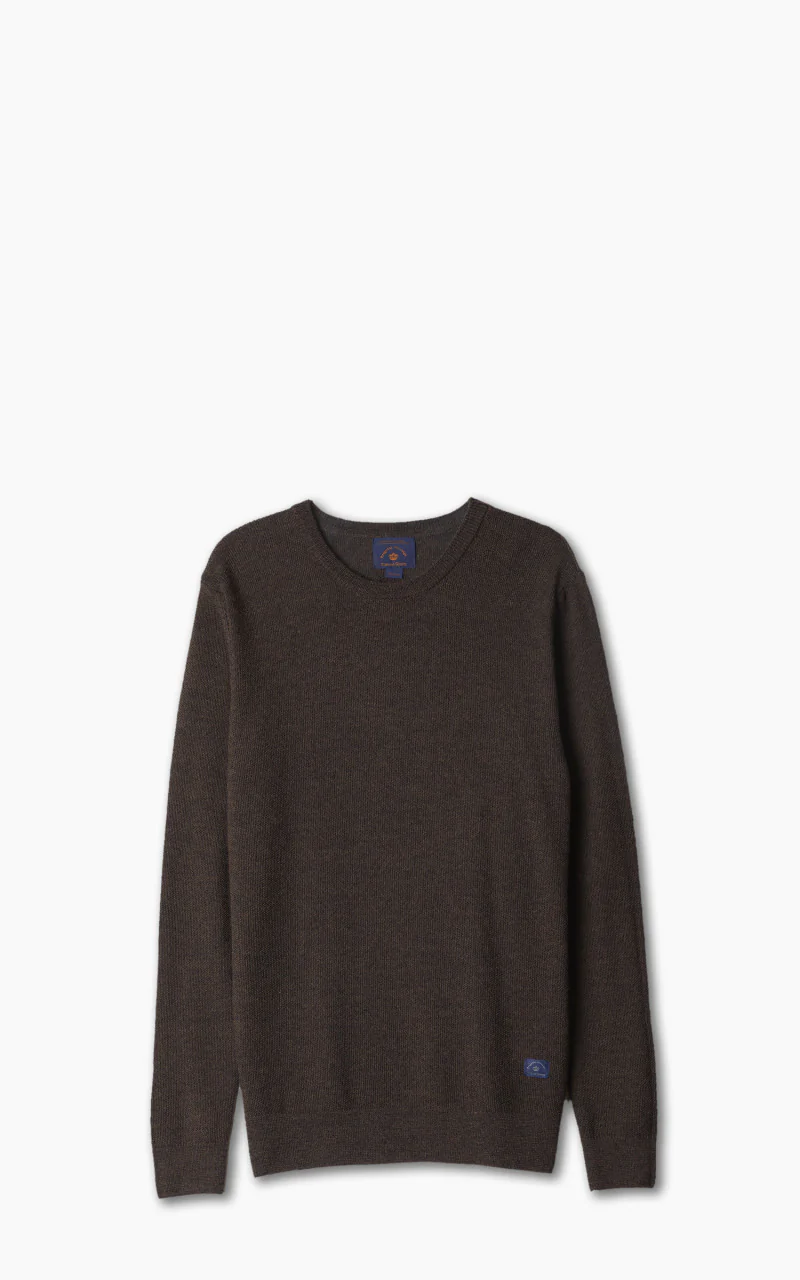Blue de Gênes Tondo Nuovo Knit Choko Melange