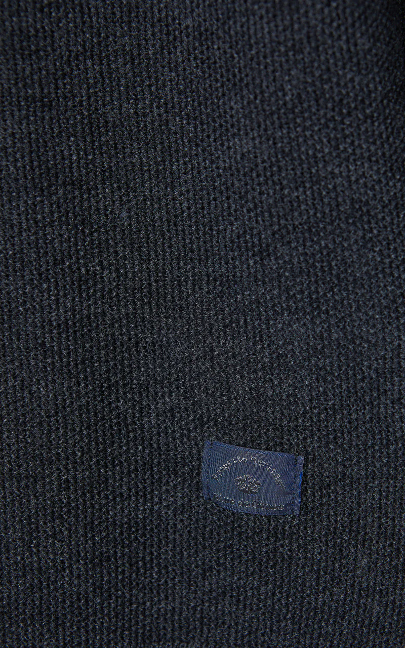 Blue de Gênes Tondo Nuovo Knit Dark Grey Melange - Image 6