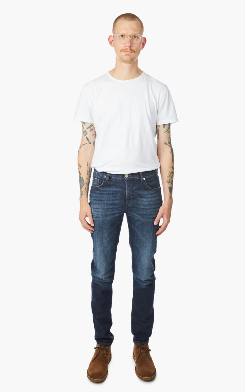 Blue de Gênes Vinci 3048 Mid Blue Denim - Image 2