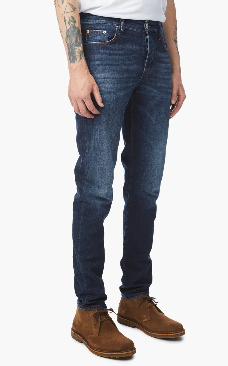 Blue de Gênes Vinci 3048 Mid Blue Denim - Image 4