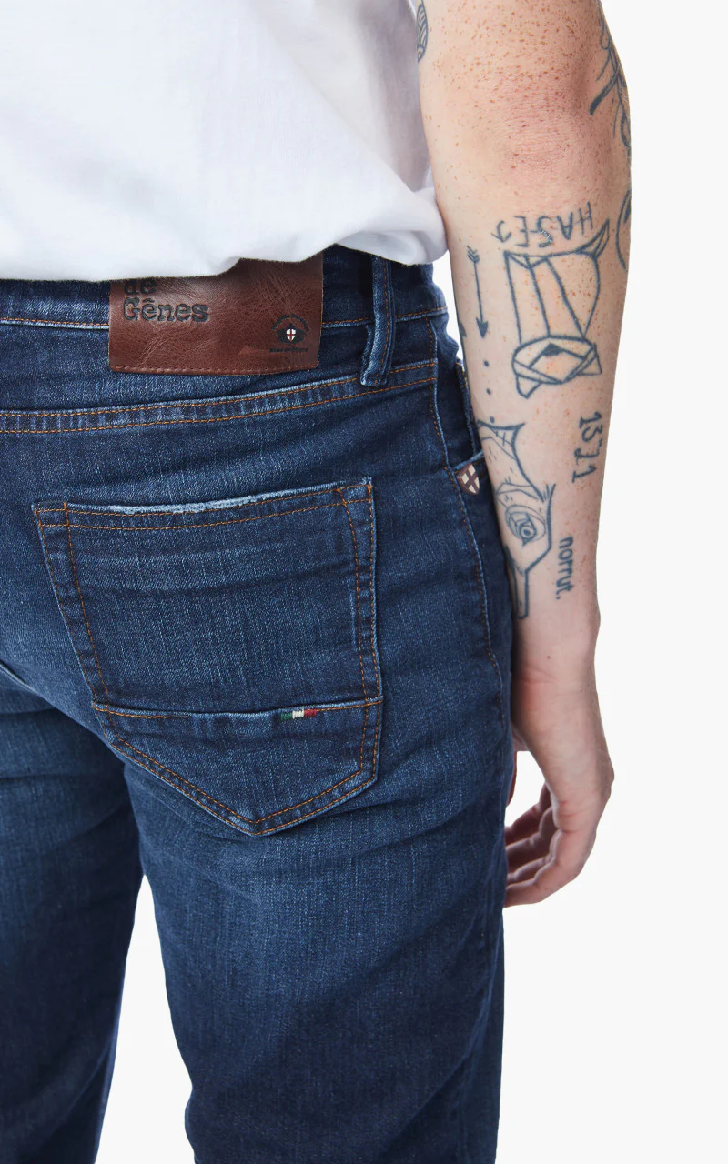 Blue de Gênes Vinci 3048 Mid Blue Denim - Image 6