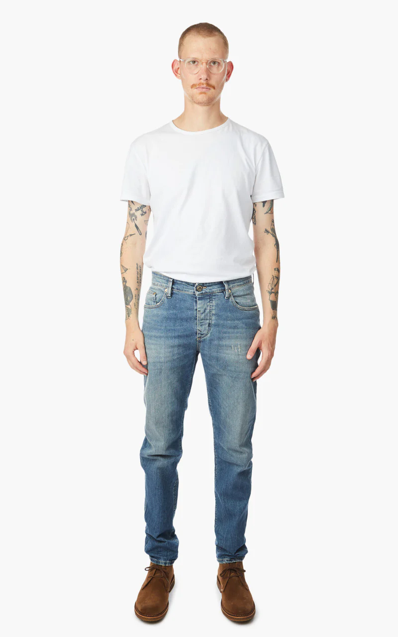 Blue de Gênes Vinci 3616 Mid Blue Denim - Image 2