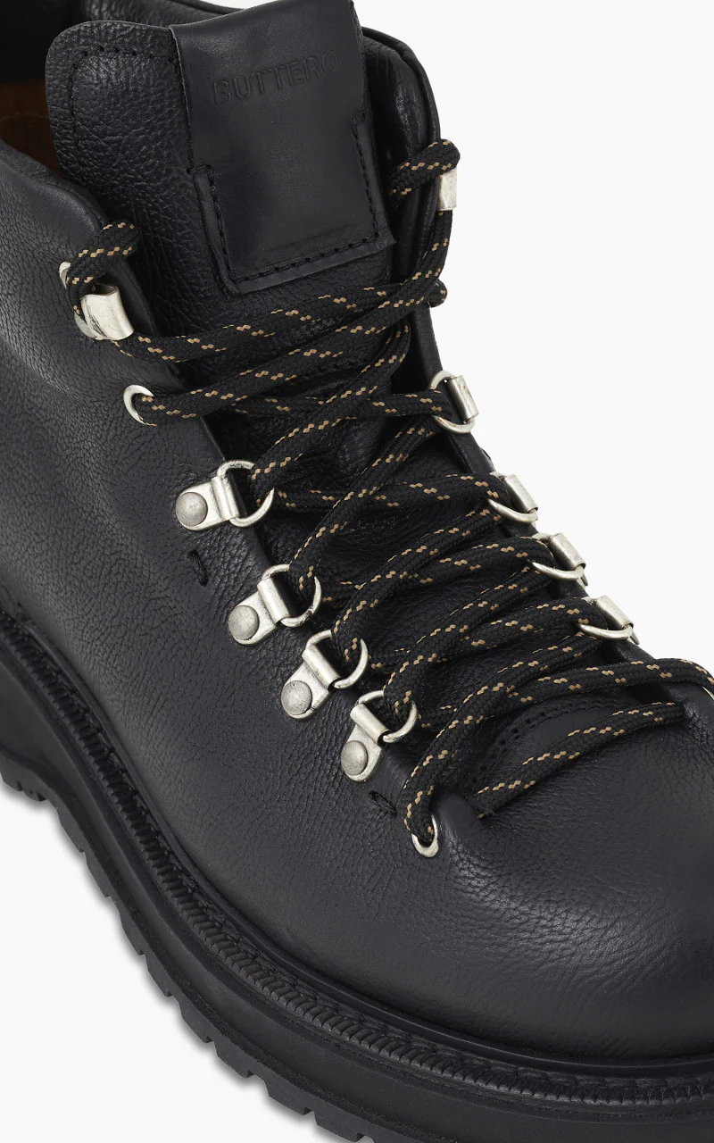 Buttero Alpi Hiking Boots Leather Black - Image 3