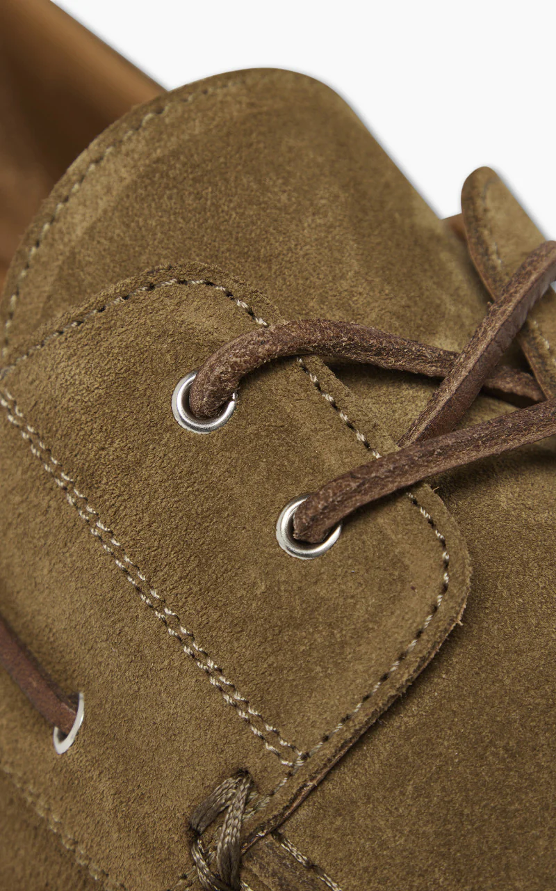 Buttero B9322 Argentario Boat Shoes Suede Curry - Image 3
