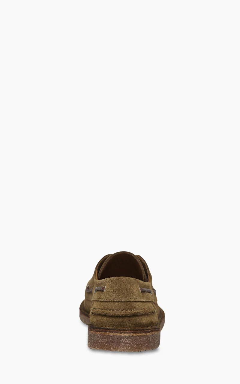 Buttero B9322 Argentario Boat Shoes Suede Curry - Image 5
