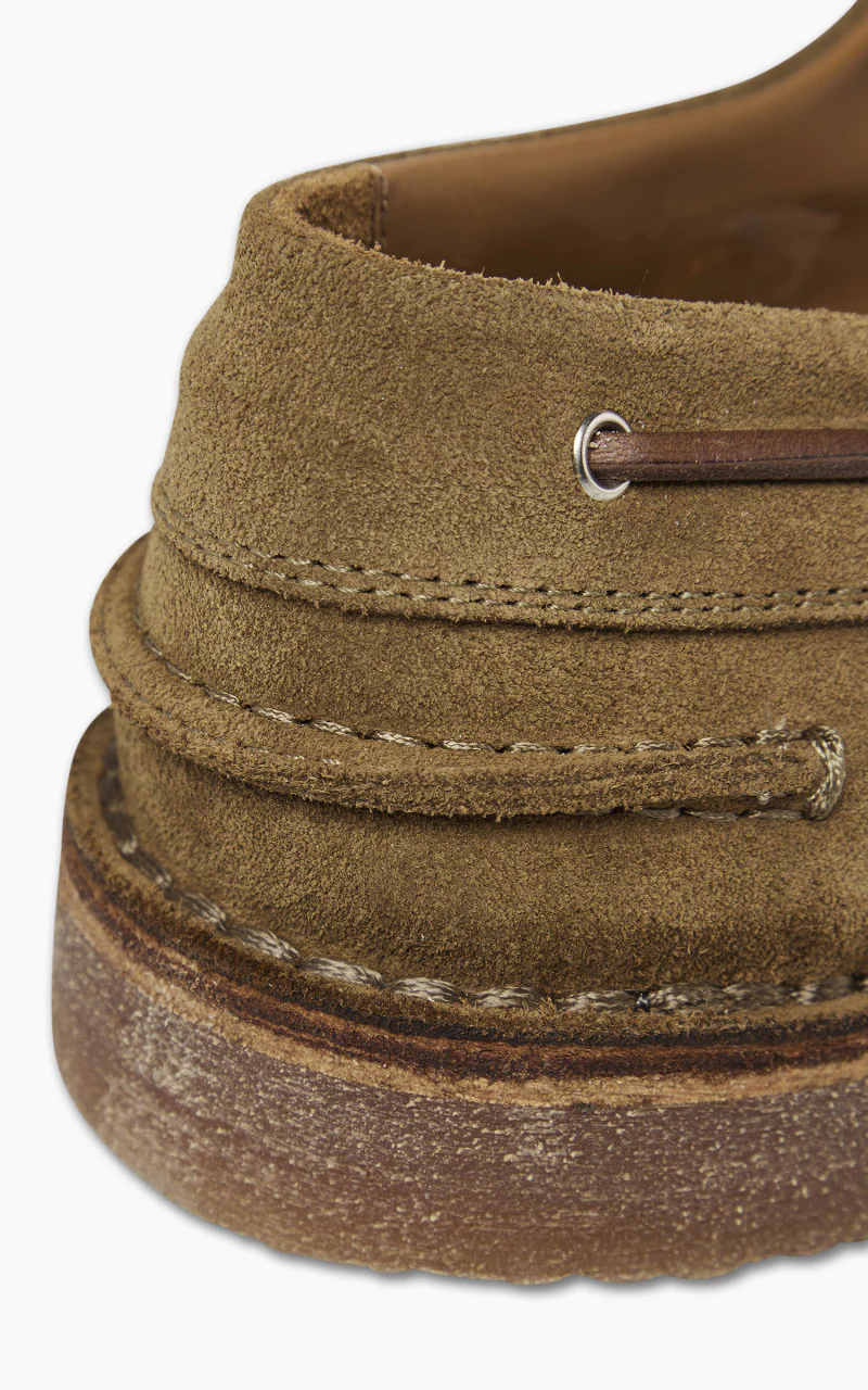 Buttero B9322 Argentario Boat Shoes Suede Curry - Image 7