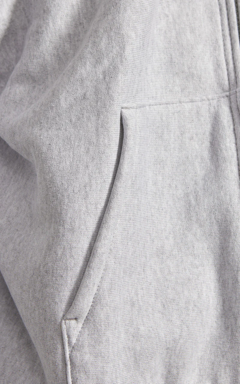 Camber USA #231 Heavyweight Zip Hoody Heather Grey - Image 4