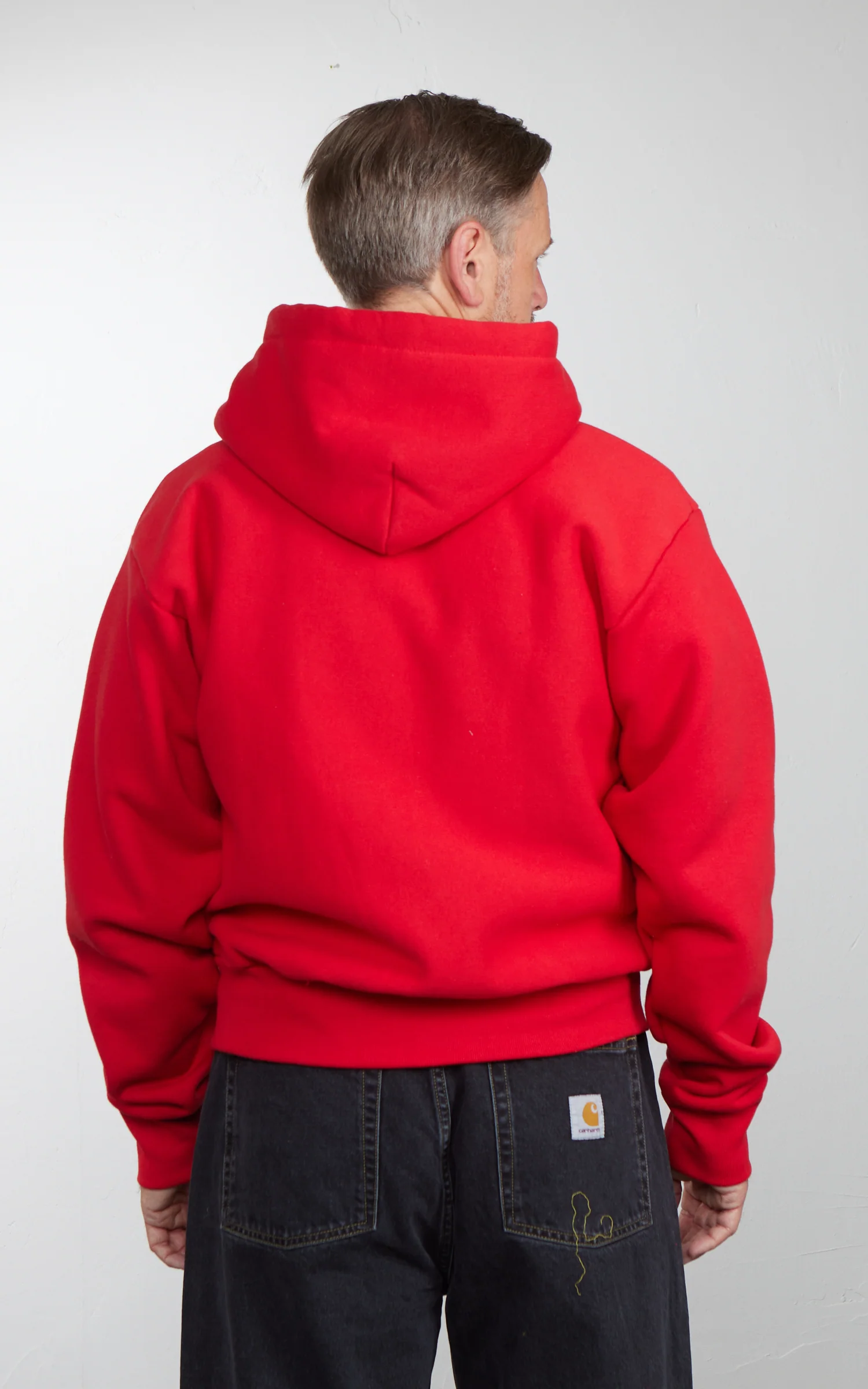 Camber USA #231 Heavyweight Zip Hoody Red - Image 5